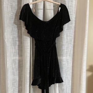 Blackmilk Sparkling Black playsuit